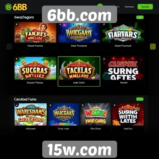 Funcionalidades exclusivas do site de jogos 6bb.com